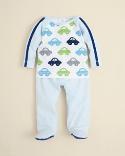 Absorba Infant Boys Car Print Shirt & Footed Pant Set   Sizes 0 9