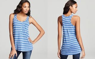 Splendid Tank   Double French Stripe Henley_2