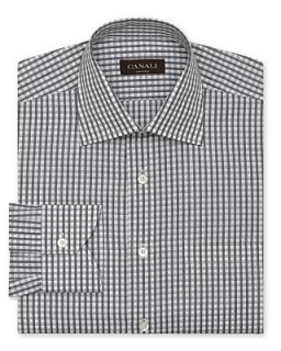 HUGO Enderson X Tonal Check Dress Shirt   Contemporary Fit