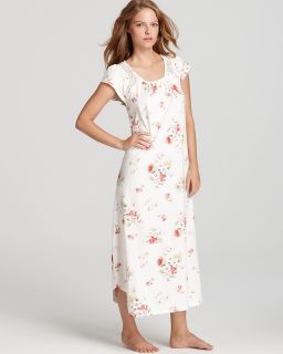 carole hochman raspberry printed long gown orig $ 69 00 sale $ 55 20