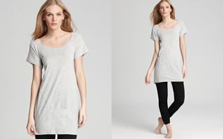 Donna Karan Sleepwear Casual Luxe Cotton Knit Sleepshirt_2