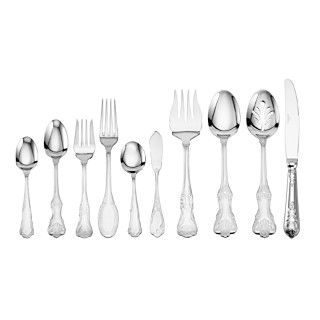 Wallace Silversmiths Hotel Stainless 77 Piece Set