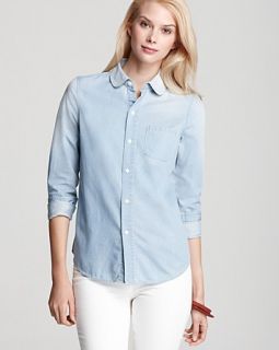 isaac mizrahi jeans courtney shirt price $ 69 50 color light denim