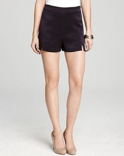 bcbgeneration shorts front slit price $ 78 00 color dark violet size