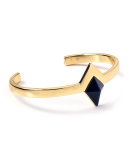 navy triangle cuff bracelet price $ 70 00 color gold quantity 1 2 3