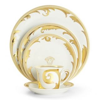 rosenthal meets versace arabesque gold dinnerware $ 110 00 $ 185 00