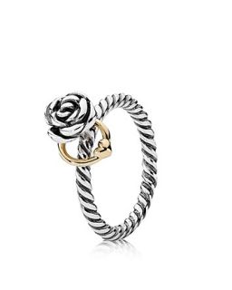 gold love rose price $ 115 00 color silver gold size select size 6 7