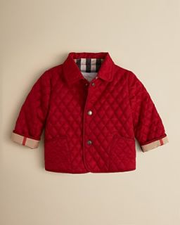 Burberry Infant Girls’ Colin Quilted Jacket – Sizes 6 24 Months