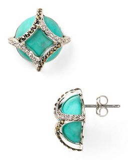 judith jack matrix stud earrings price $ 125 00 color turquoise