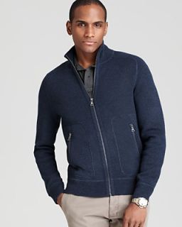 The Mens Store at Double Face Zip Cardigan