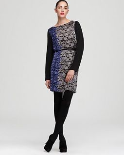 dknyc dress with solid sleeves orig $ 139 00 sale $ 90 35 pricing