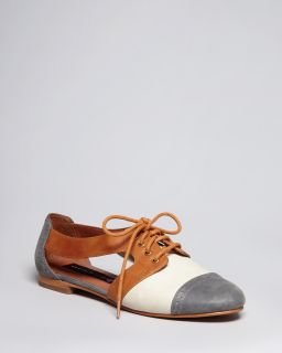 up oxford flats caril price $ 129 00 color cognac size select size 6 6