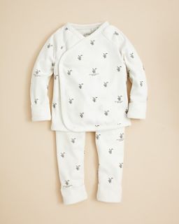 Burberry Infant Boys Kirby Wrap Front Top & Pant Set   Sizes 1 18