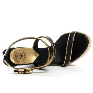 Lucy Espadrille   Black, Hollywould, $174.99