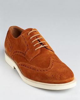 The Mens Store at Suede Wingtip Oxfords