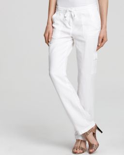 eileen fisher tencel linen pants price $ 178 00 color white size