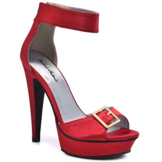 Red Satin Shoes   Red Satin Footwear