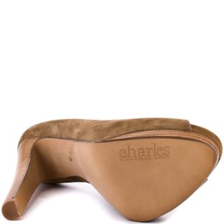 Charles by Charles Davids Beige Heiress   Taupe Suede for 169.99
