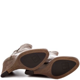 Frye Shoess Brown Corby Side Zip 76285   Taupe for 299.99