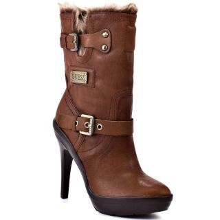 Benny   Med Brown Leather, Guess, $148.49