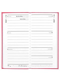 Paperchase Flamingo pink slim 2013 diary   