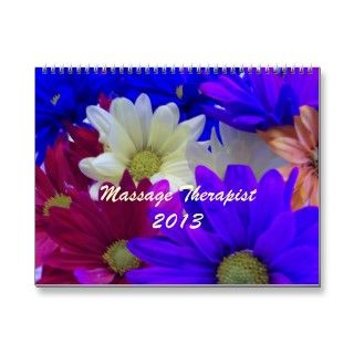 Unique 2013 Calendar for Massage Therapists   each month with a