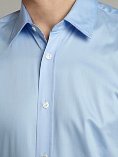 Ted Baker Plain endurance poplin shirt Blue   
