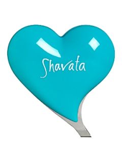Shavata Teal Heart Tweezer   