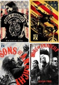 Sons of Anarchy Seasons 1 4 1 2 3 4 New DVD