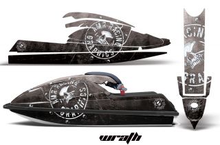 AMR Racing Jet Ski Graphic Decal Kit Kawasaki Standup jetski 750 92 98