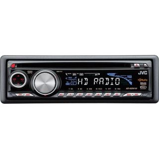 JVC KD HDW10 CD  HD Radio In Dash Receiver w/ Remote for Car Brand