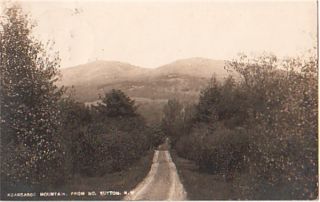 1915 RPPC Kearsarge Mountain from North Button NH