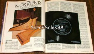 KEYBOARD Magazine Sep 1986 Keith Jarrett Igor Kipnis Soundpg, Yamaha