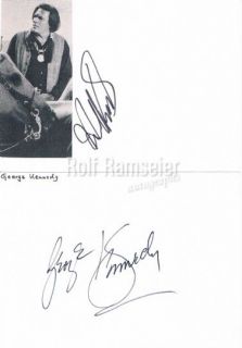 Dallas 17 Cast Autographs Hagman Bel Geddes Donna Reed Howard Keel