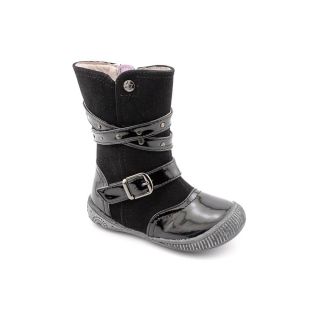 Kensie Girl KG81570 Toddler Girls Size 8 Black Fashion Mid Calf Boots