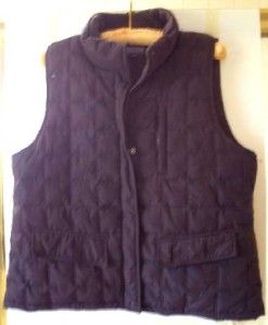 Brown Part Down Filled Vest by Kenneth Cole Reaction L