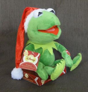 Disney Kermit Christmas Animated Singing Jingle Bells The Muppets