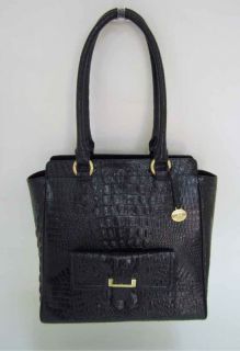 Brahmin Melbourne Kelsey Tote Bag Purse XL Black $365