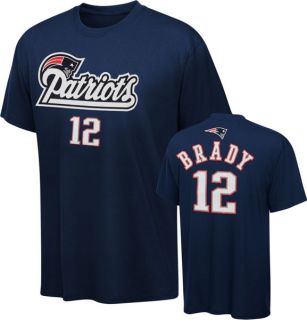 New England Patriots Tom Brady Youth Name and Number Tee Jersey Player