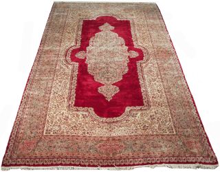 RRA 12x21 Persian Rug Kerman Carpet Red Rug 17524