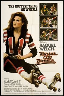 Kansas City Bomber 1972 Orig Movie Poster Raquel Welch