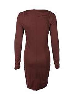 Bench Womens latus jersey dress Dark Brown   