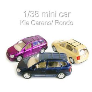 Kia Carens Rondo 1 38 Diecast Model Mini Car New Blue