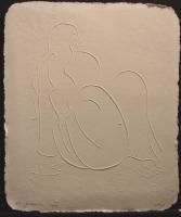 Gorman Kiana Paper Cast Embossing Art Signed Limited Ed SUBMIT
