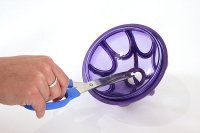 Meter prongs can be trimmed so that kibble or treats come out faster