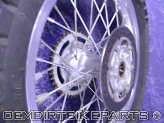 Suzuki DRZ400S Wheel Set Front Rear Rim 2000 2001 2002 2003 2004 2005