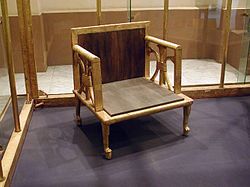 The chair of Hetepheres , the mother of Khufu