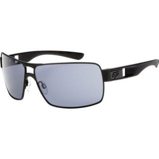 New 2012 FOX RACING The MEETING Sunglasses Matte Black  Grey Aviator