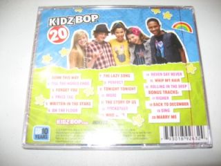 SEALED Kidz Bop 20 Limited Edition 20 Track CD 4 Bonus Songs