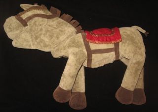 Pottery Barn Kids Horse Hand Puppet Knight Large Soft Plush Fairy Make
